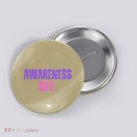 Awareness Day Reflection And Identity Cute Gifts People Button thumb 0