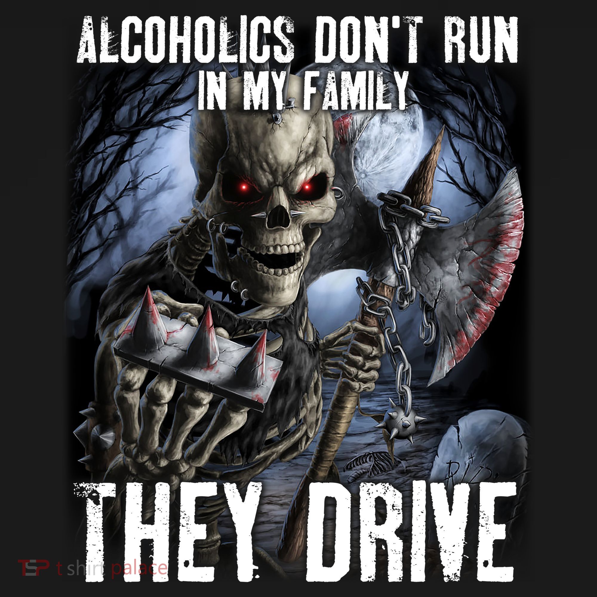 Alcoholics DonT Run In My Family They Drive Women's Tank Top