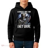 Alcoholics DonT Run In My Family They Drive Kids Hoodie thumb 4