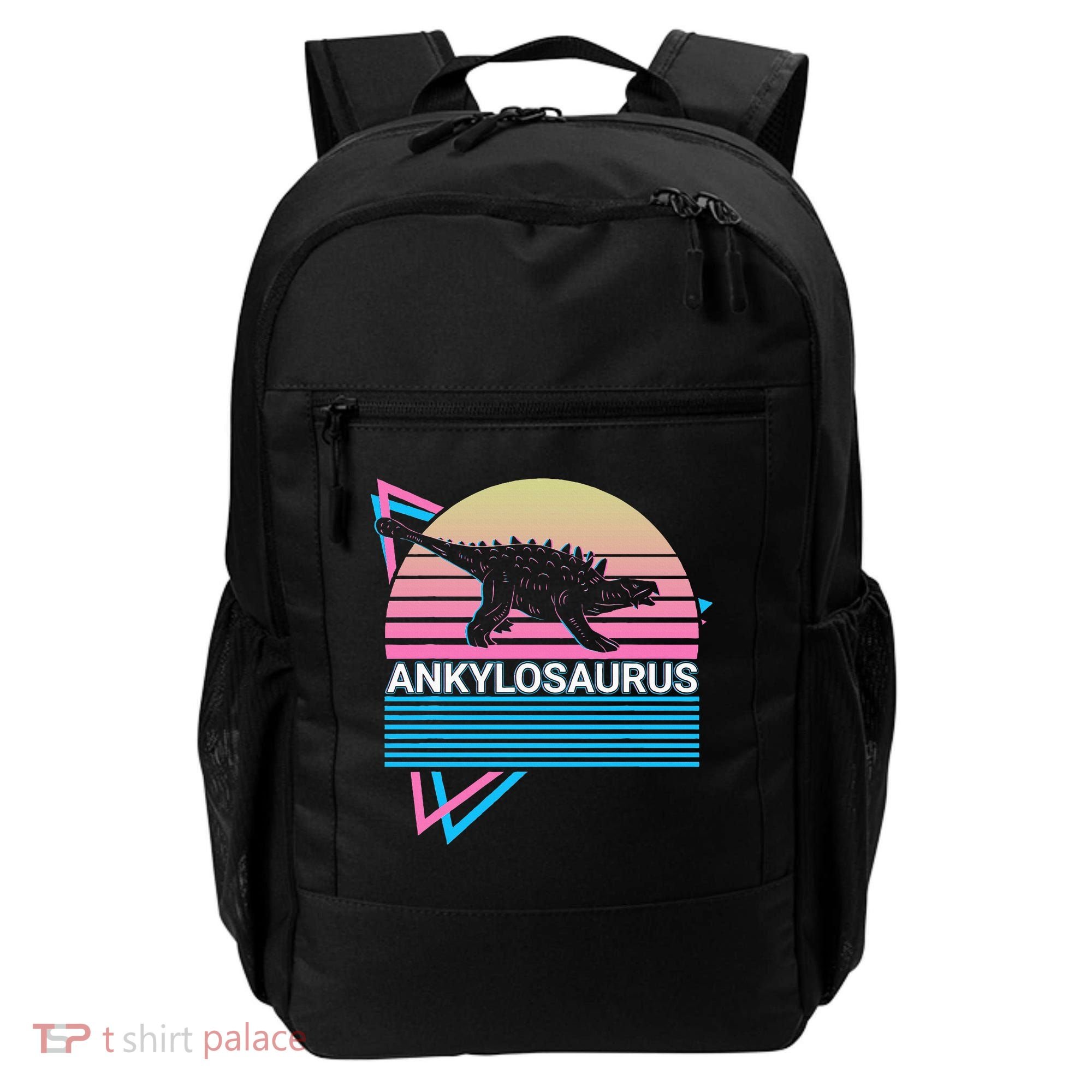 Ankylosaurus Dinosaur Retro Backpack