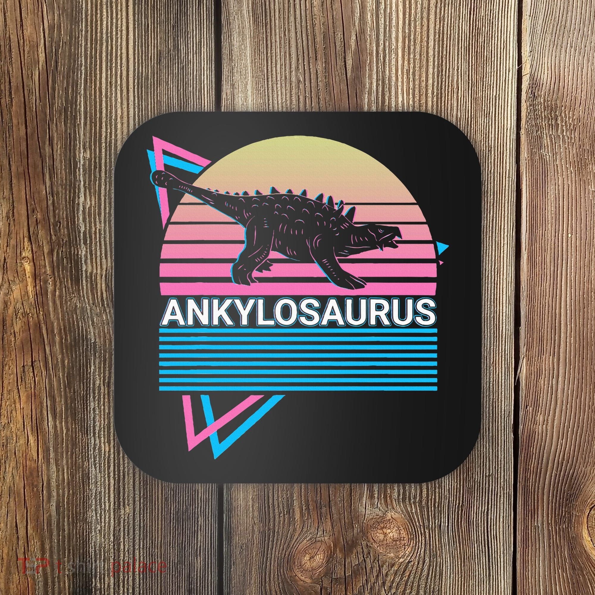 Ankylosaurus Dinosaur Retro Coaster