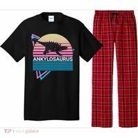 Ankylosaurus Dinosaur Retro Pajama Set thumb 0