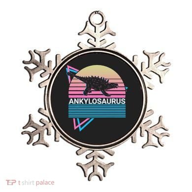 Ankylosaurus Dinosaur Retro Ornament