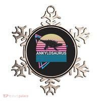 Ankylosaurus Dinosaur Retro Ornament thumb 0