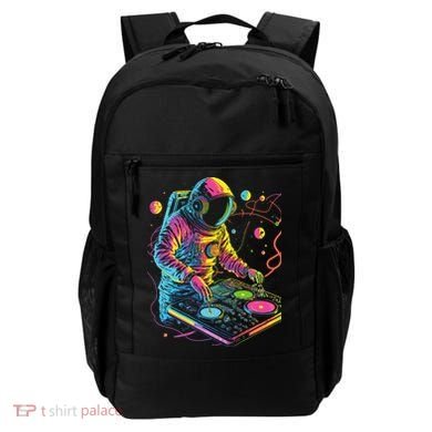 Astronaut DJ Record Techno Music Cool Astronauts Space Backpack