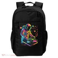 Astronaut DJ Record Techno Music Cool Astronauts Space Backpack thumb 0