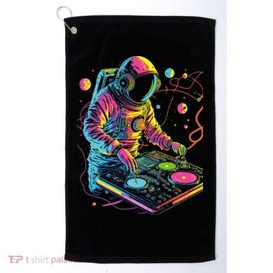 Astronaut DJ Record Techno Music Cool Astronauts Space Golf Towel