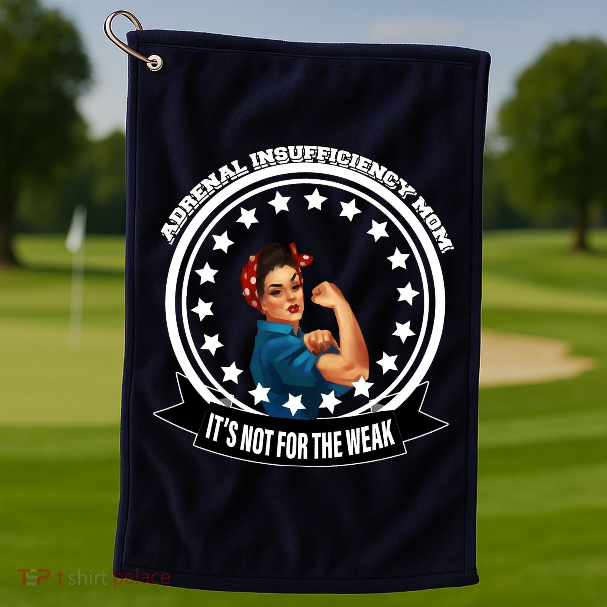 Adrenal Insufficiency Mom Golf Towel