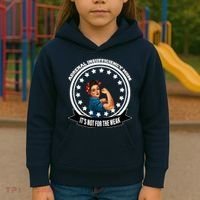 Adrenal Insufficiency Mom Kids Hoodie thumb 3