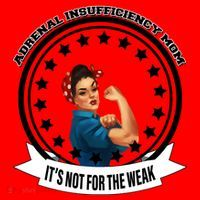 Adrenal Insufficiency Mom Santa Hat thumb 1