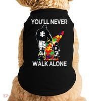 Autism Dad Support Alone Puzzle You'll Never Walk Doggie Tank thumb 0