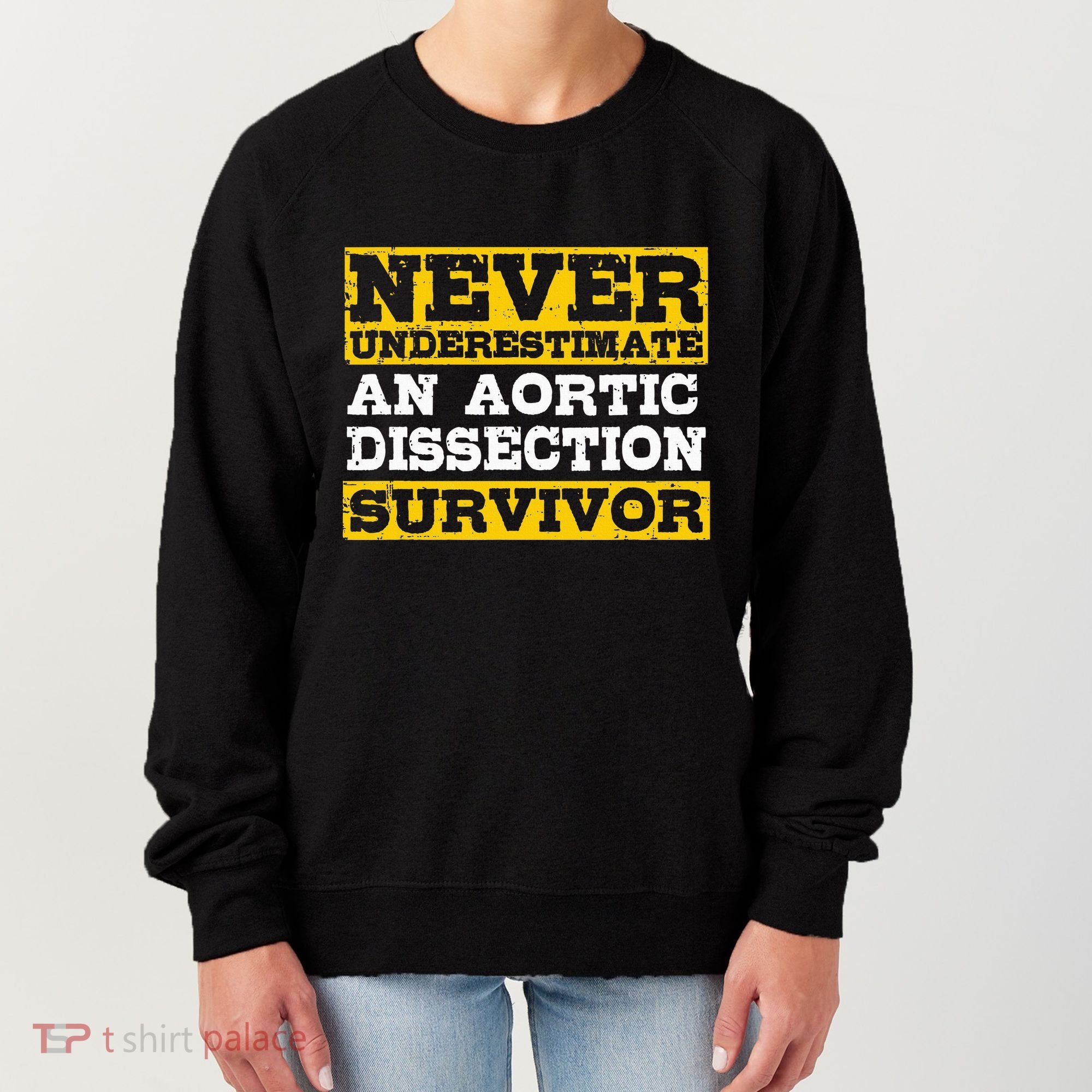Aortic Dissection Survivor Recovery Get Well Women's Sweatshirt