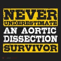 Aortic Dissection Survivor Recovery Get Well Women's Sweatshirt thumb 2