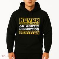 Aortic Dissection Survivor Recovery Get Well Hoodie thumb 2