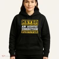 Aortic Dissection Survivor Recovery Get Well Hoodie thumb 5