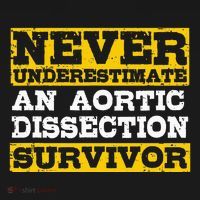 Aortic Dissection Survivor Recovery Get Well Backpack thumb 2