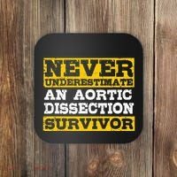 Aortic Dissection Survivor Recovery Get Well Coaster thumb 0