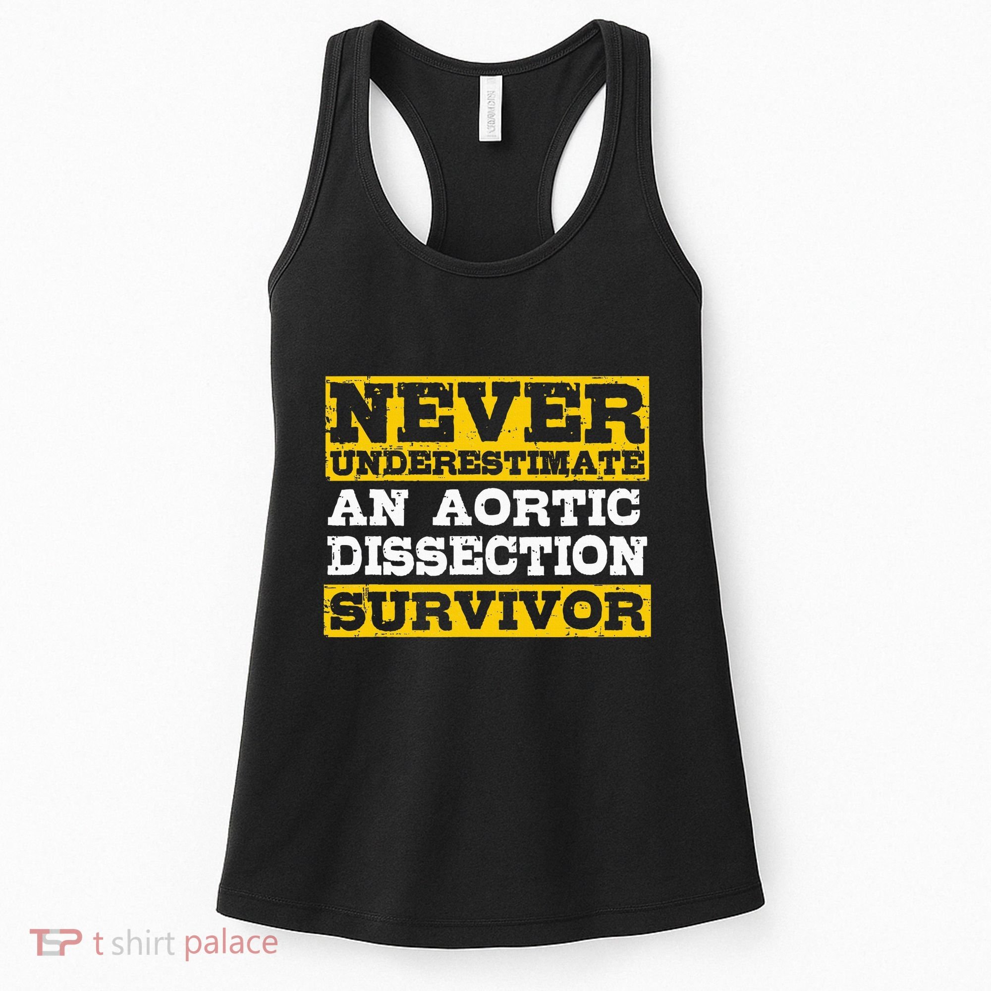Aortic Dissection Survivor Recovery Get Well Women's Tank Top