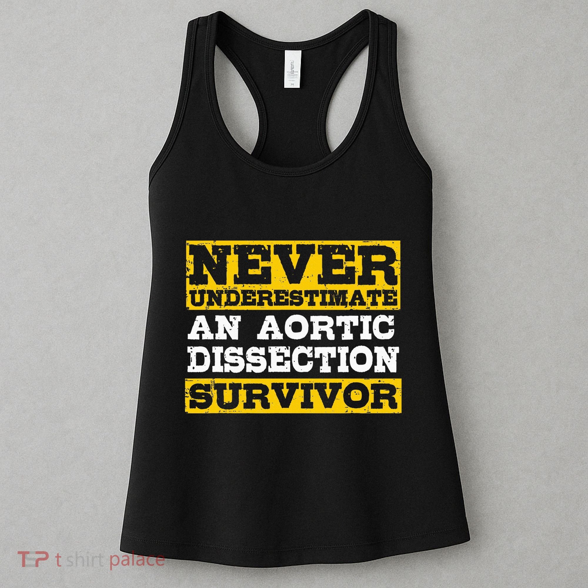 Aortic Dissection Survivor Recovery Get Well Women's Tank Top