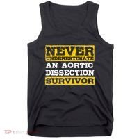 Aortic Dissection Survivor Recovery Get Well Tank Top thumb 0