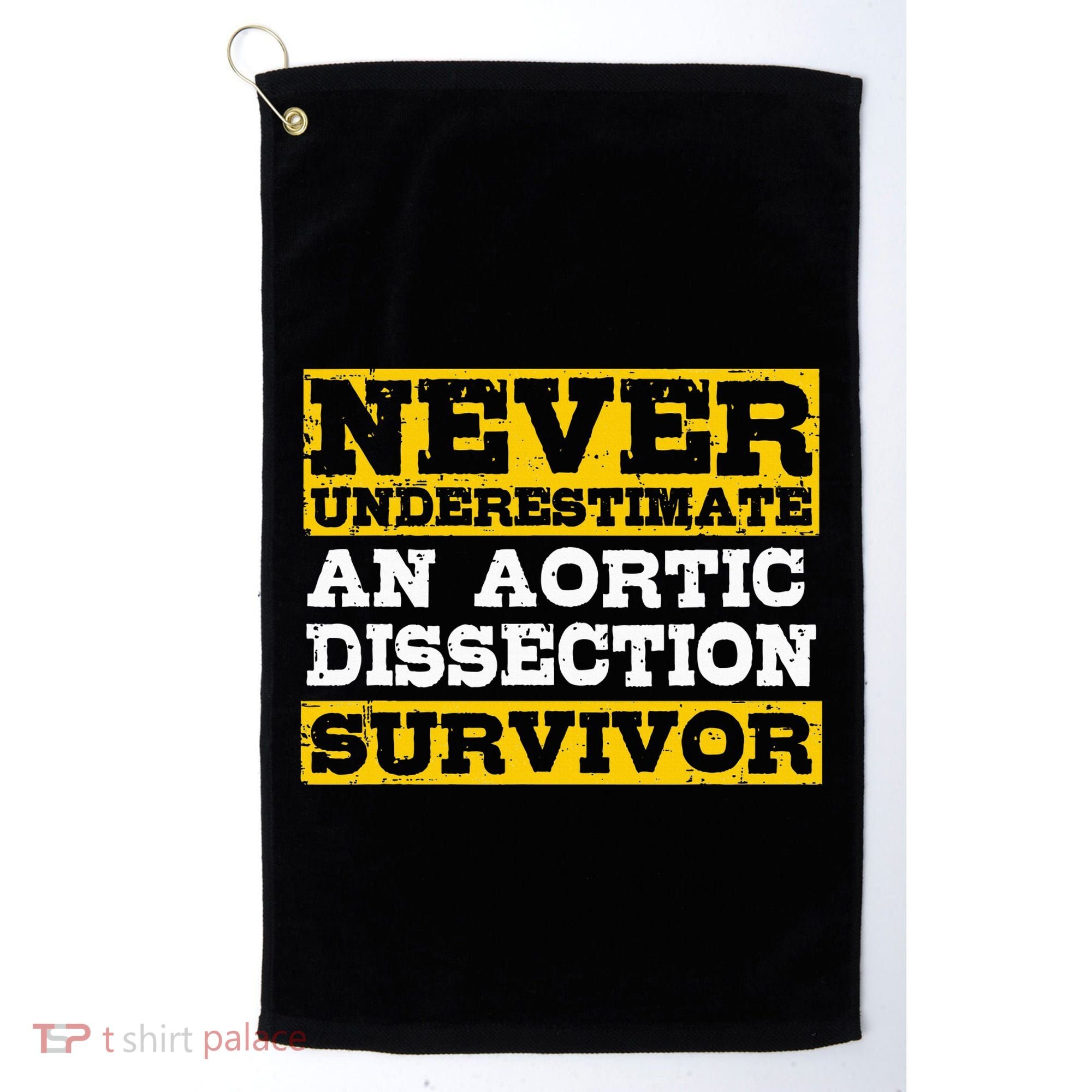 Aortic Dissection Survivor Recovery Get Well Golf Towel