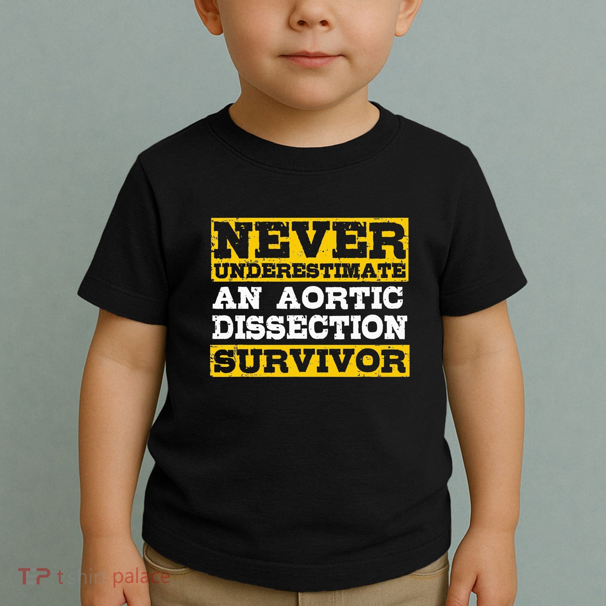 Aortic Dissection Survivor Recovery Get Well Toddler T-Shirt