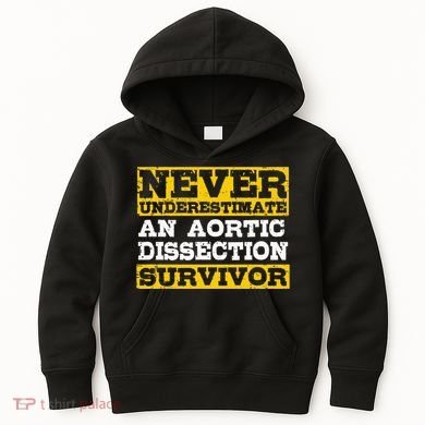 Aortic Dissection Survivor Recovery Get Well Kids Hoodie