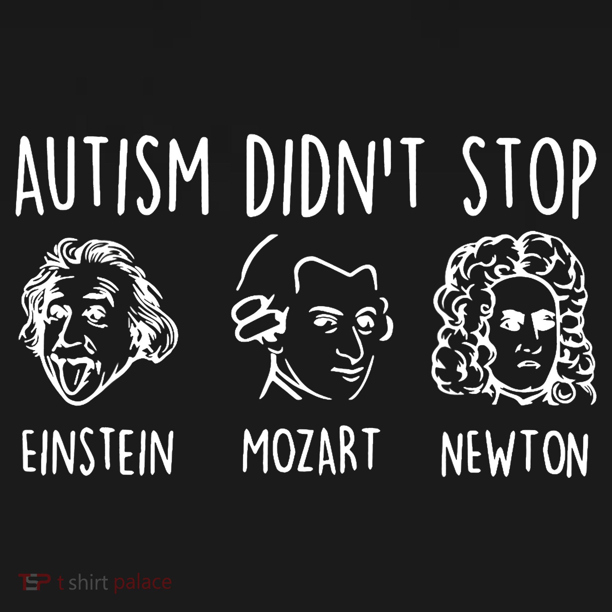 Autism Didn't Stop Famous People Autism Awareness Mom Dad Mousepad