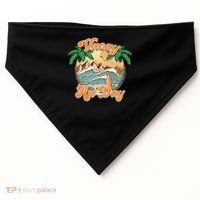 All Day Summer Vacation USA-Made Doggie Bandana thumb 0