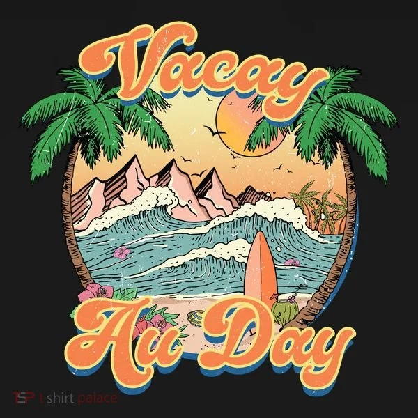 All Day Summer Vacation Bucket Hat