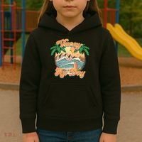 All Day Summer Vacation Kids Hoodie thumb 3