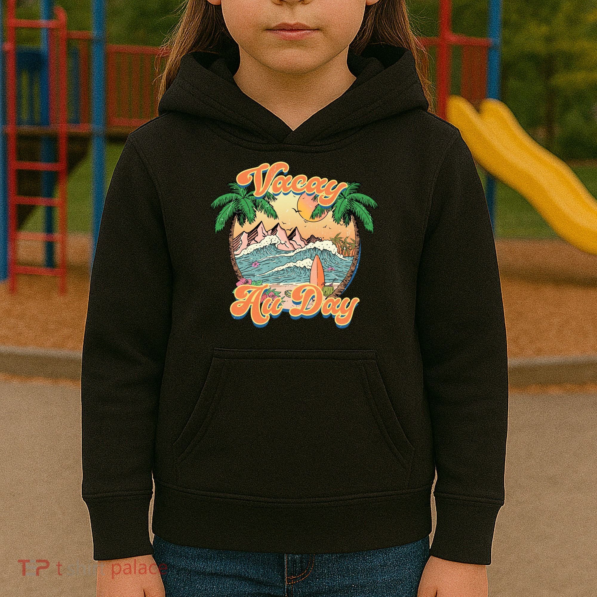 All Day Summer Vacation Kids Hoodie