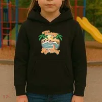 All Day Summer Vacation Kids Hoodie thumb 3