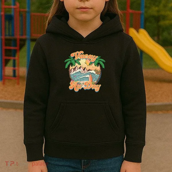 All Day Summer Vacation Kids Hoodie