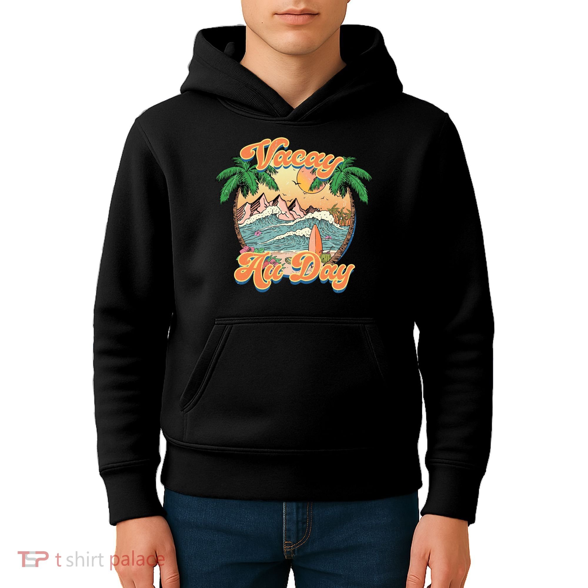 All Day Summer Vacation Kids Hoodie