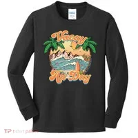 All Day Summer Vacation Kids Long Sleeve Shirt thumb 0