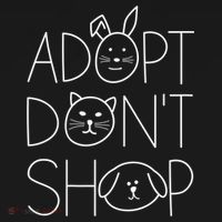 Adopt Don't Shop Animal Rescue Gift For Animal Lovers Women's Tank Top thumb 5