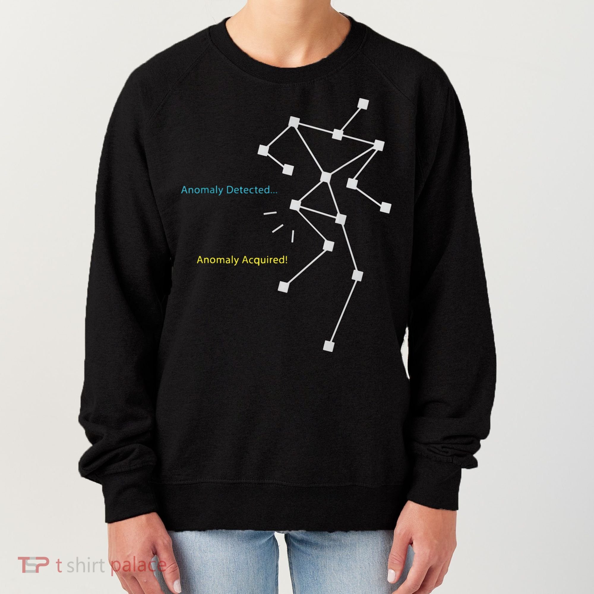 Anomaly Detected SLS Ghost Hunting Funny Paranormal Women's Sweatshirt