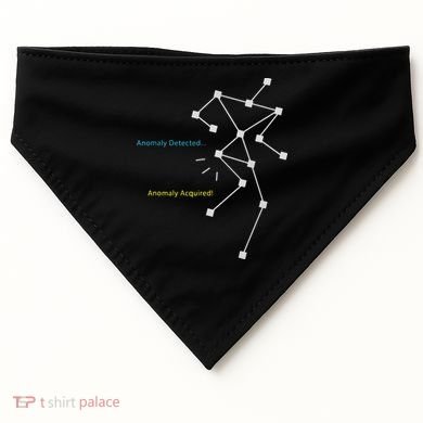 Anomaly Detected SLS Ghost Hunting Funny Paranormal USA-Made Doggie Bandana
