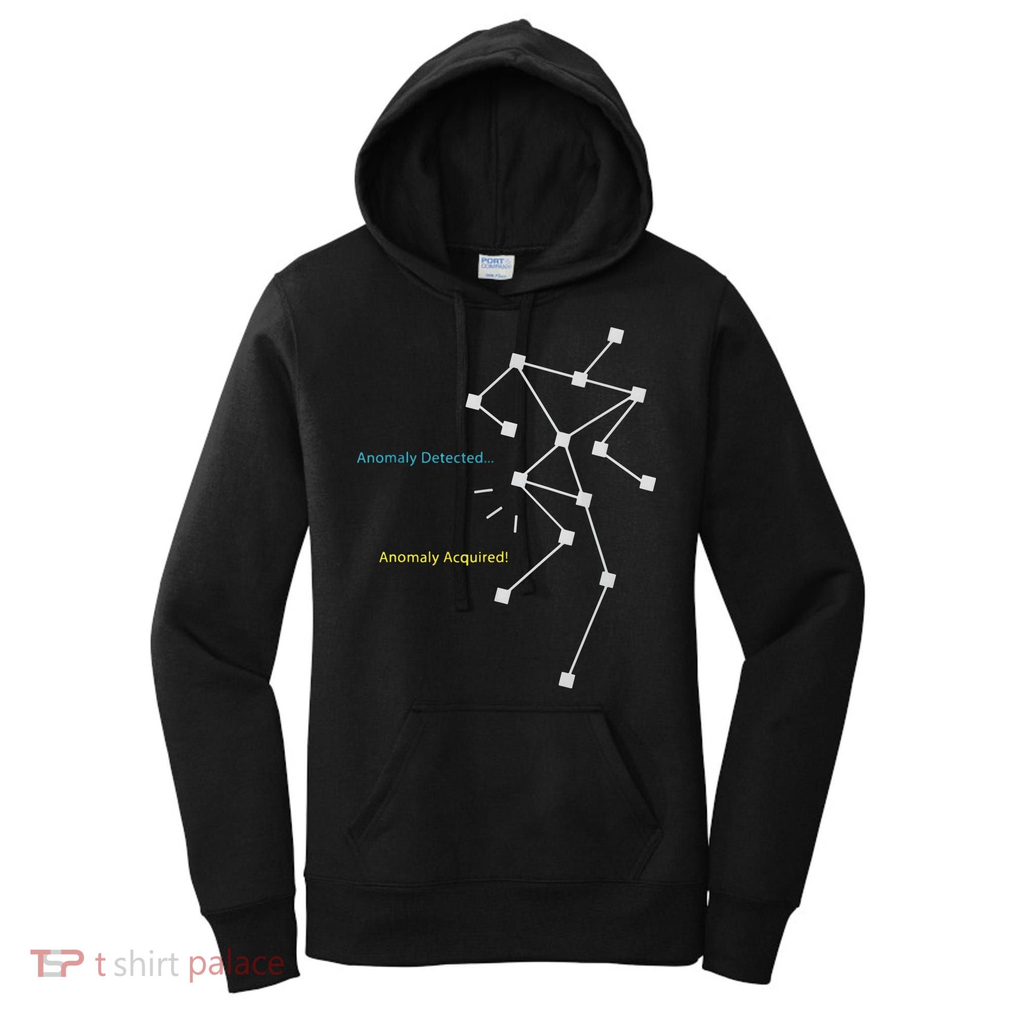 Anomaly Detected SLS Ghost Hunting Funny Paranormal Women's Hoodie