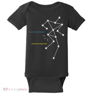 Anomaly Detected SLS Ghost Hunting Funny Paranormal Baby Bodysuit
