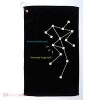 Anomaly Detected SLS Ghost Hunting Funny Paranormal Golf Towel thumb 0