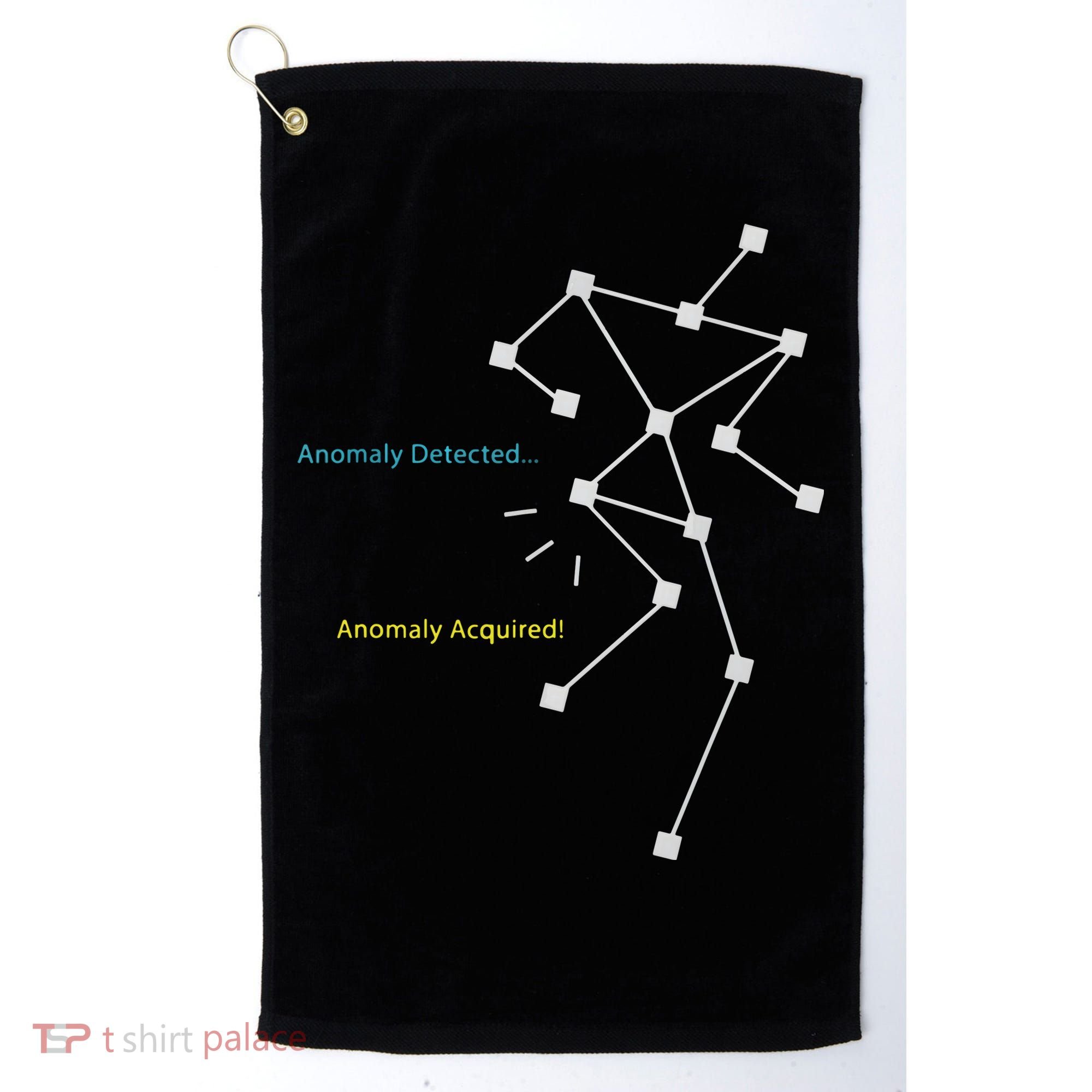 Anomaly Detected SLS Ghost Hunting Funny Paranormal Golf Towel
