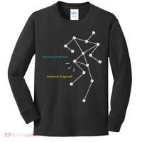 Anomaly Detected SLS Ghost Hunting Funny Paranormal Kids Long Sleeve Shirt thumb 0