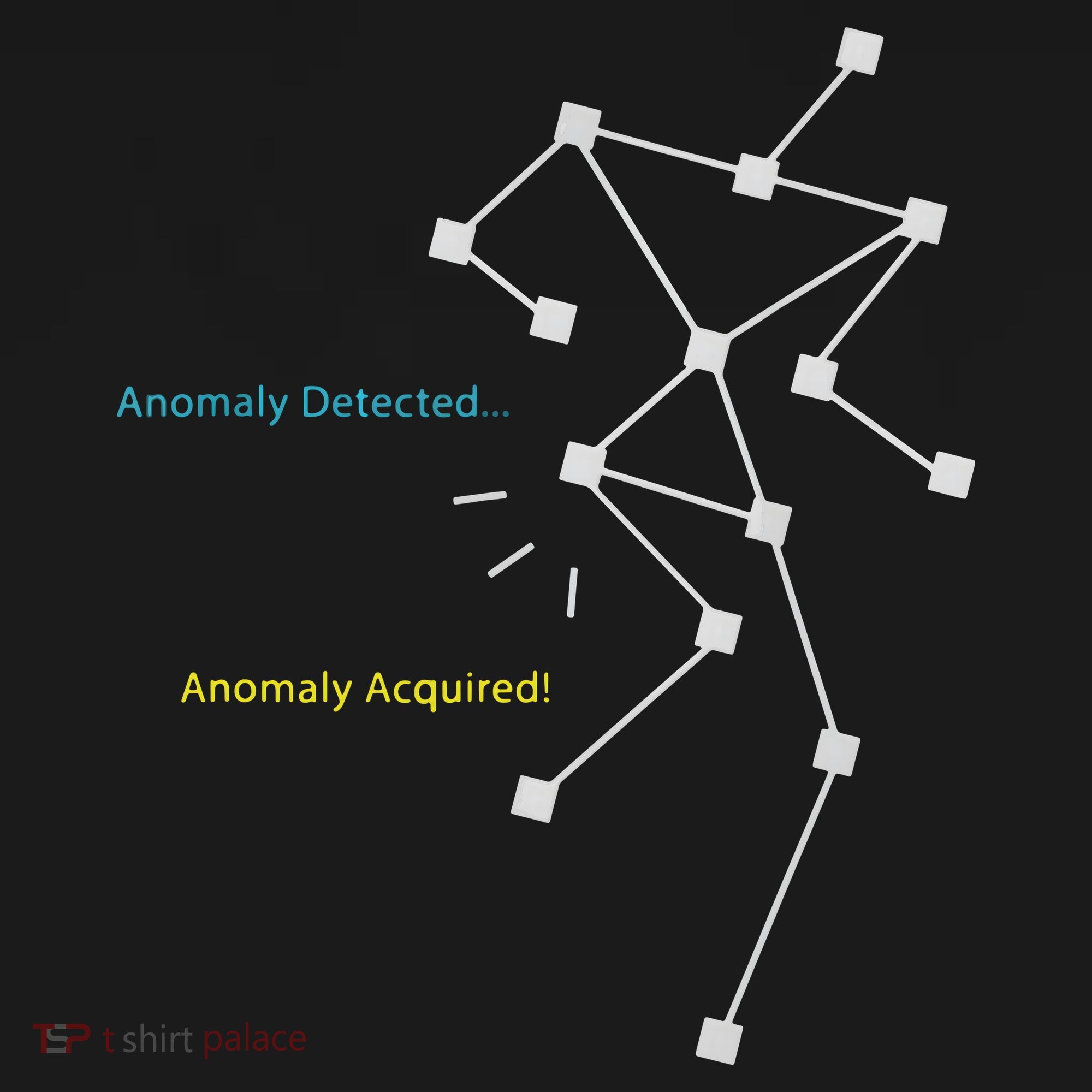 Anomaly Detected SLS Ghost Hunting Funny Paranormal Kids T-Shirt