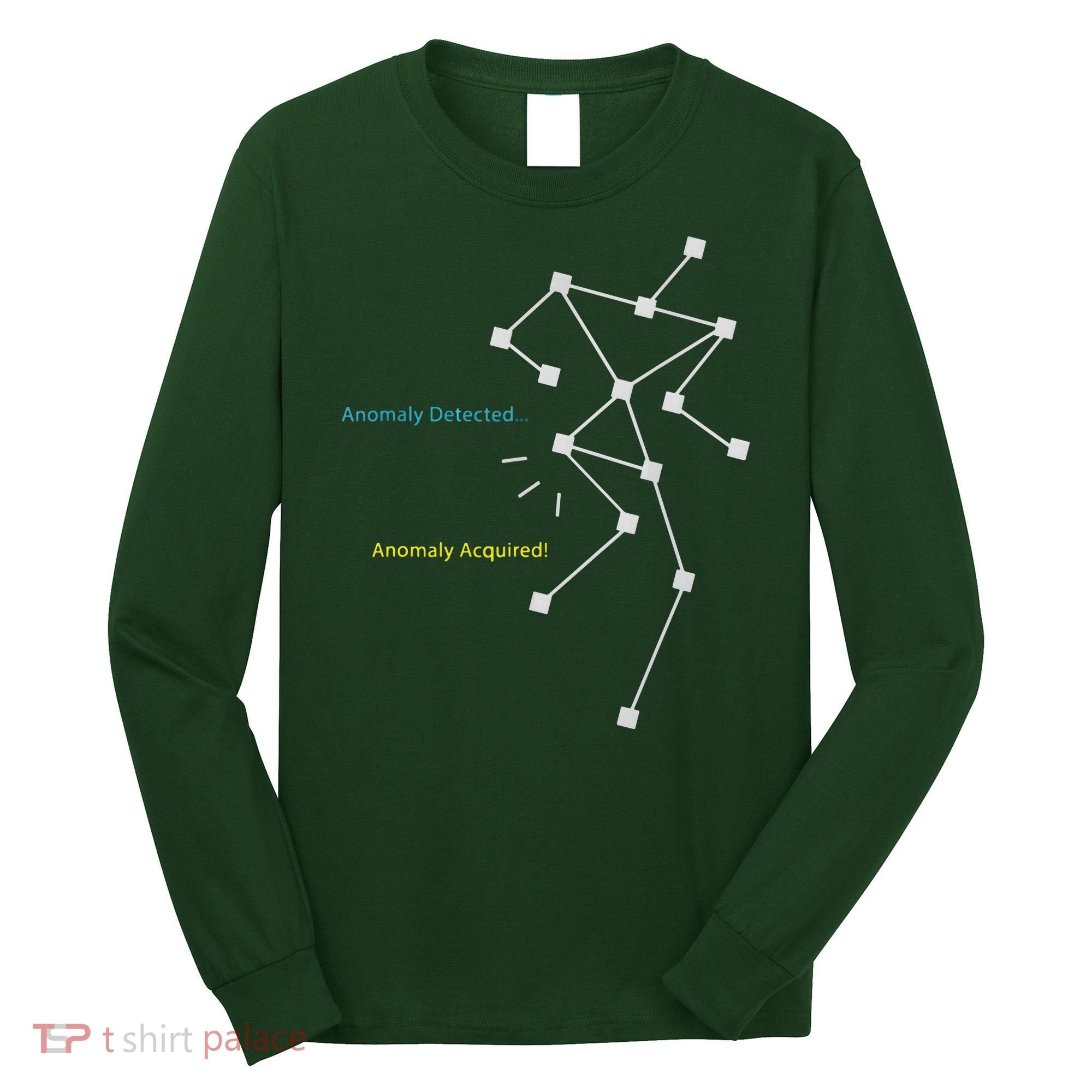 Anomaly Detected SLS Ghost Hunting Funny Paranormal Long Sleeve Shirt