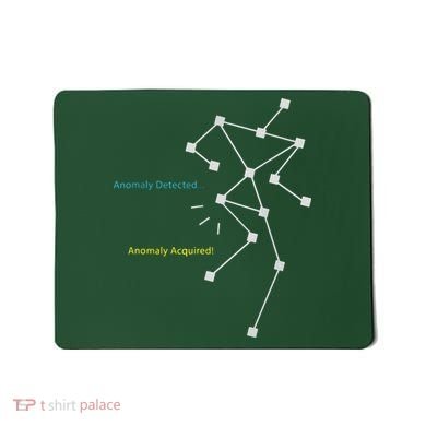 Anomaly Detected SLS Ghost Hunting Funny Paranormal Mousepad