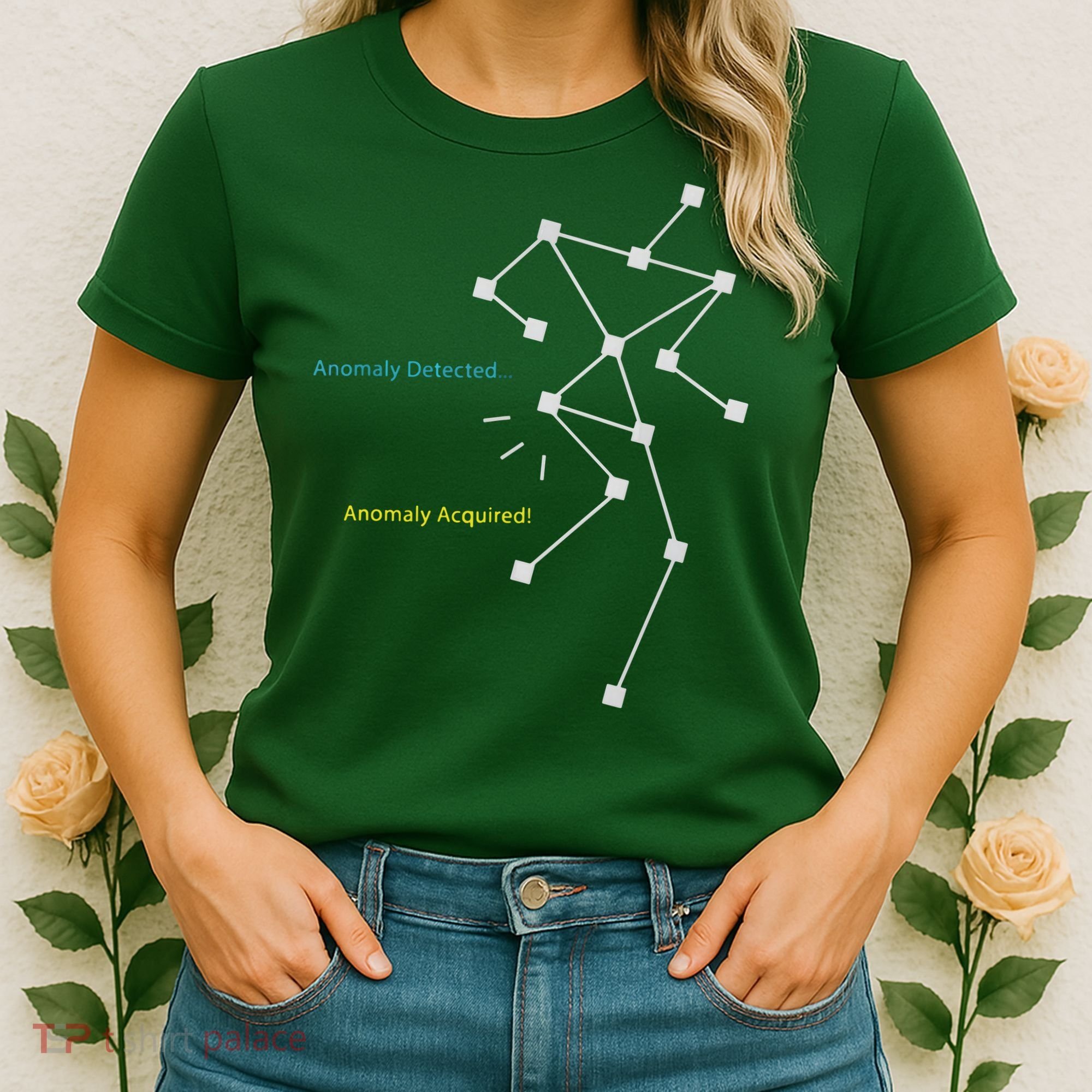 Anomaly Detected SLS Ghost Hunting Funny Paranormal Women's T-Shirt