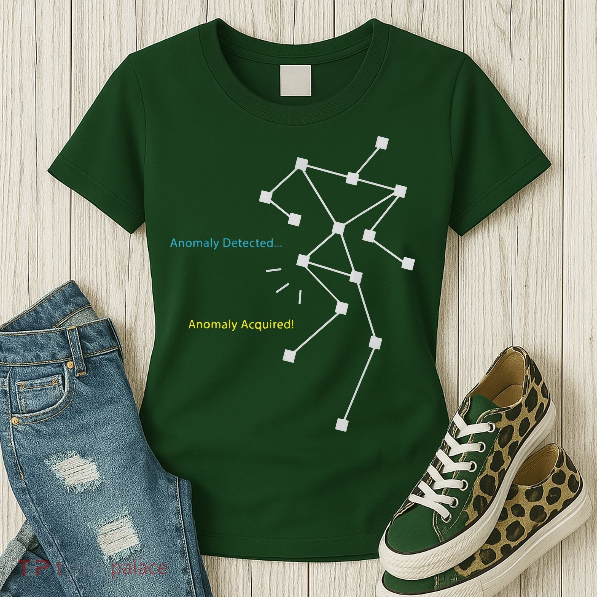 Anomaly Detected SLS Ghost Hunting Funny Paranormal Women's T-Shirt