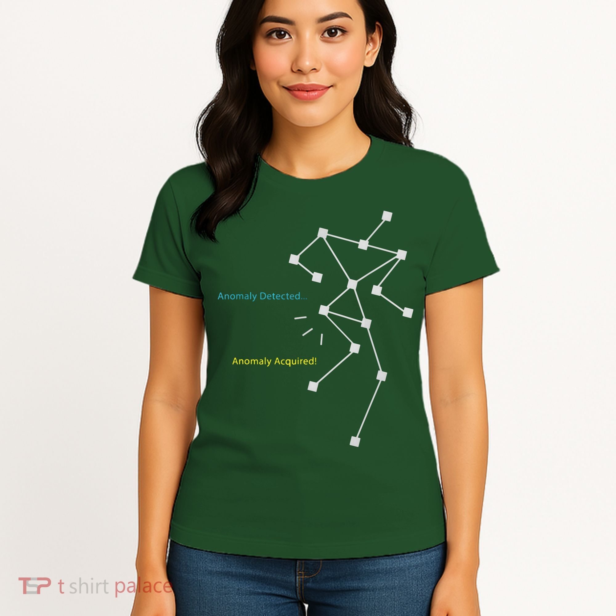 Anomaly Detected SLS Ghost Hunting Funny Paranormal Women's T-Shirt